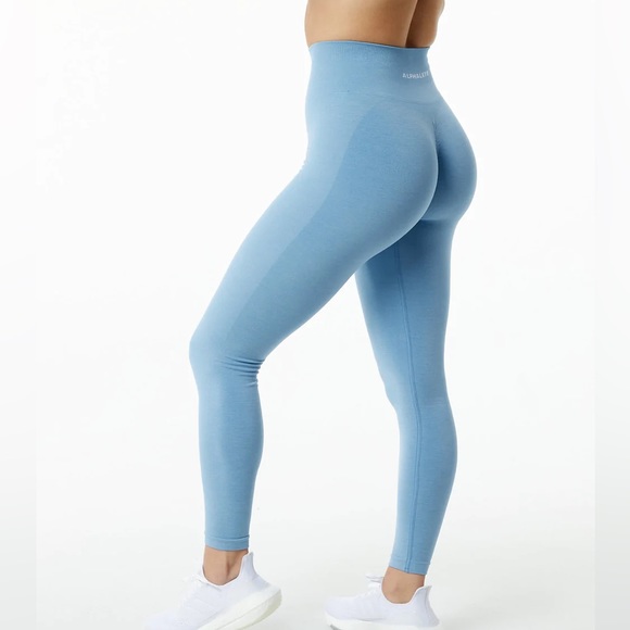 Alphalete amplify leggings washed denim size small - Picture 3 of 5